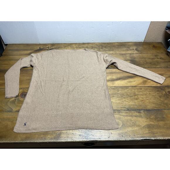 Joules Lilly Boatneck Women’s Sand Sweater Size 10 - Picture 1 of 11